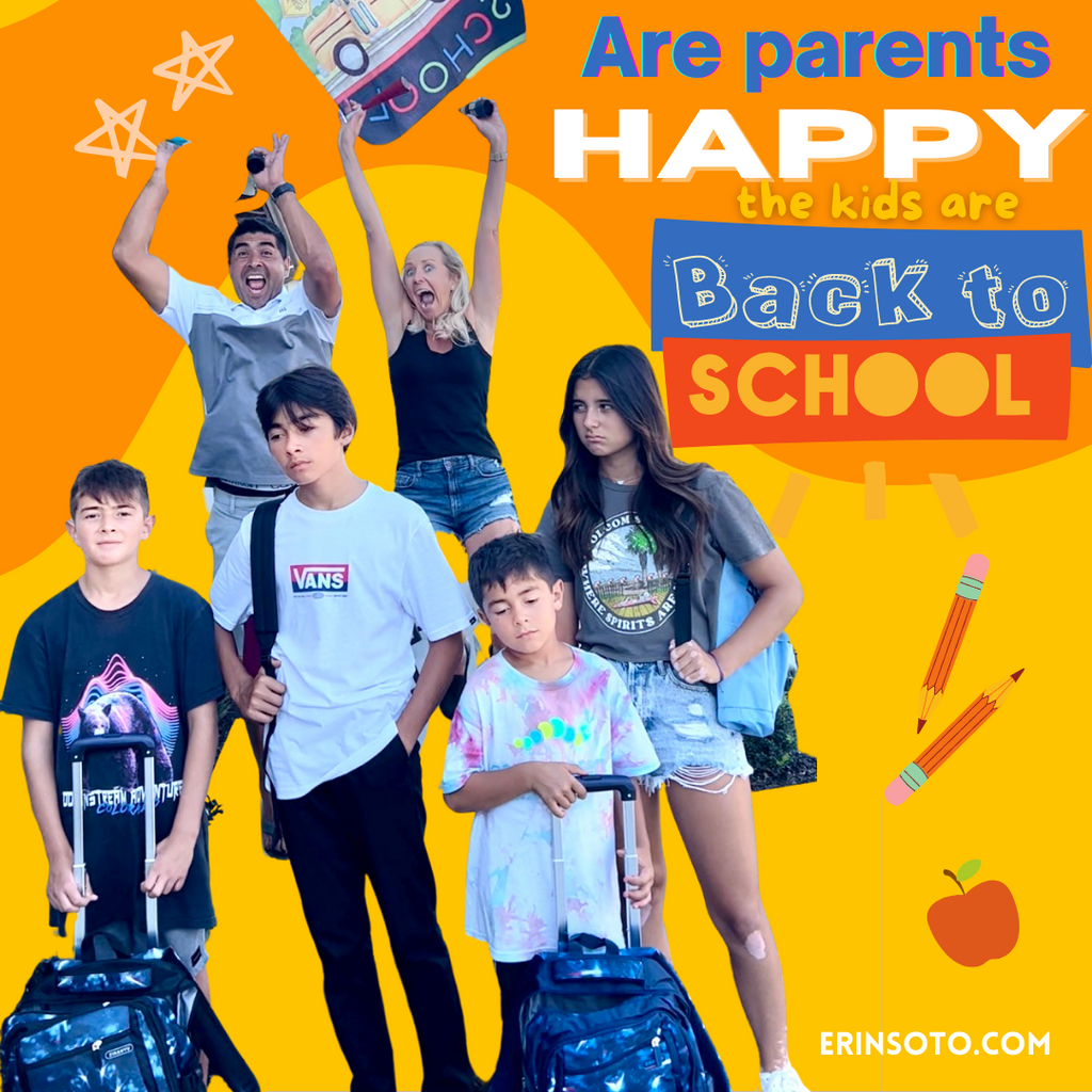 Are Parents Happy the Kids are Back to School?
