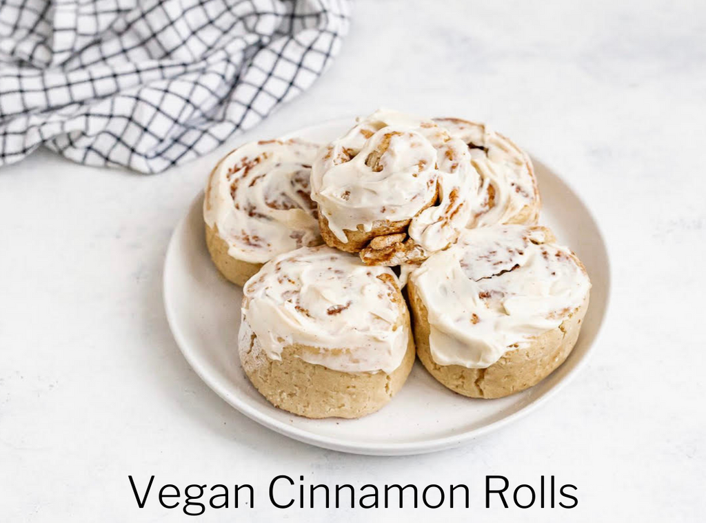 Vegan Cinnamon Rolls by Erin Soto